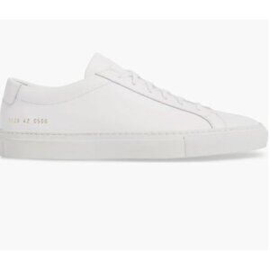 Common Projects Mens Original Achilles Leather Sneaker White EU 42 $482 [jb]
